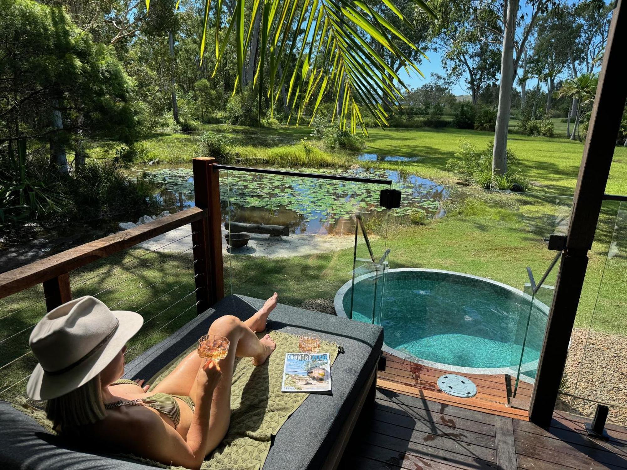 Lake Weyba Cottages Noosa Peregian Beach Exterior foto
